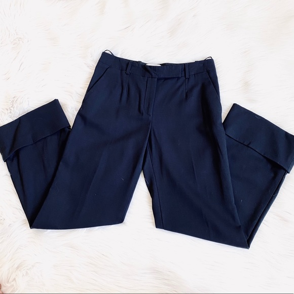 Celine Pants - Céline Blue Cropped Trouser Pants